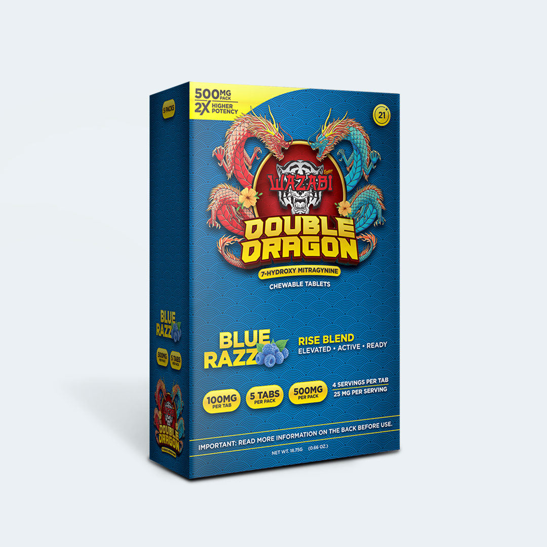 DOUBLE DRAGON I 7-OH | 100MG TAB 500MG POWER PACK
