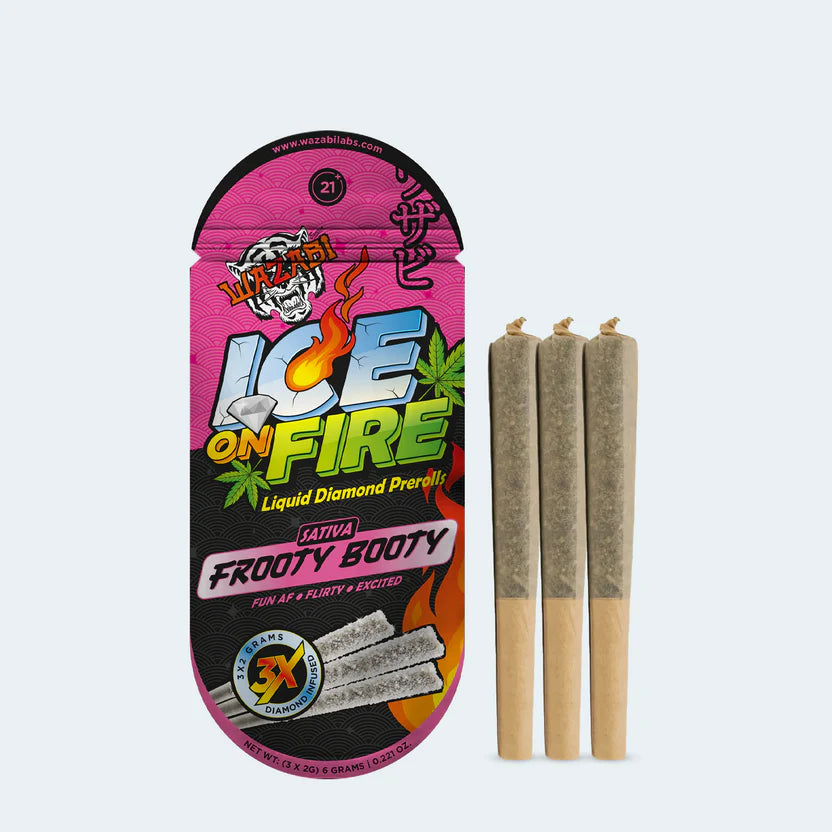 ICE ON FIRE I THCA | LIQUID DIAMOND INFUSED