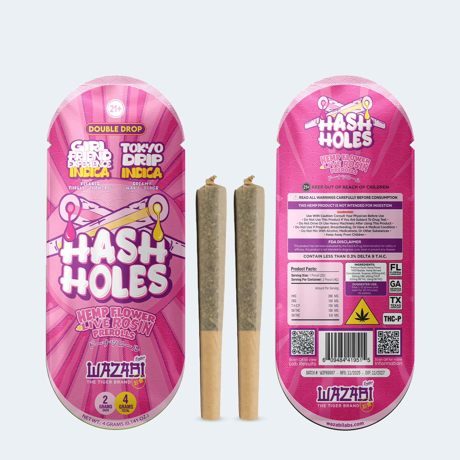 HASH HOLES I THCP | ROSIN JELLY INFUSED