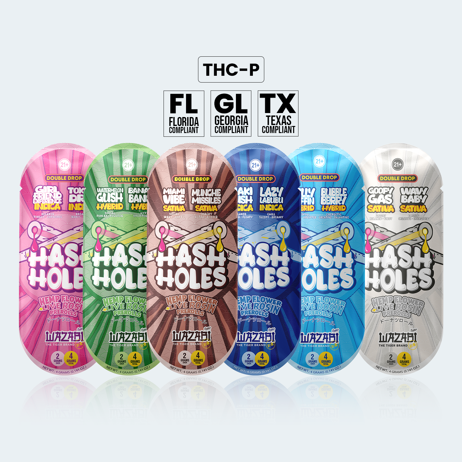 HASH HOLES I THCP | ROSIN JELLY INFUSED
