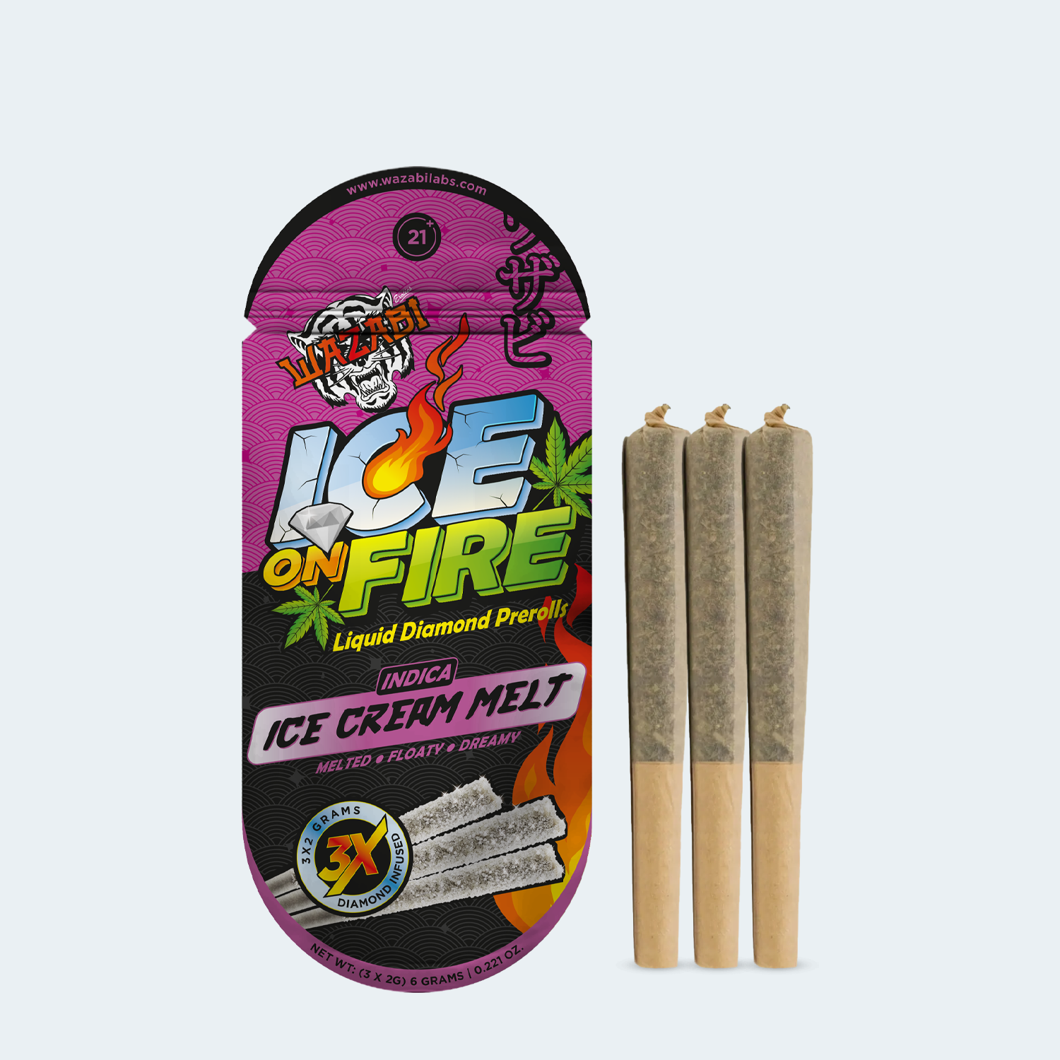 ICE ON FIRE I THCA | LIQUID DIAMOND INFUSED
