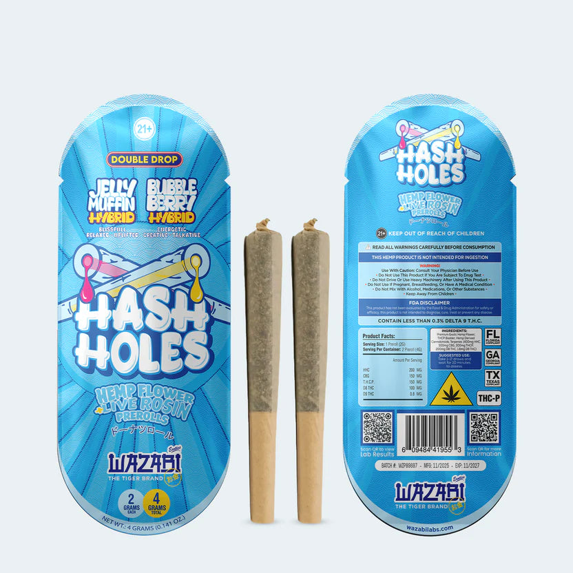 HASH HOLES I THCP | ROSIN JELLY INFUSED