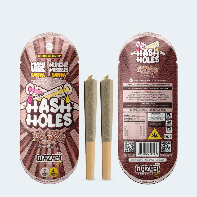 HASH HOLES I THCP | ROSIN JELLY INFUSED