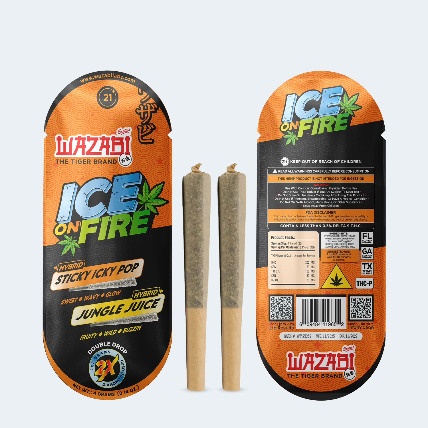ICE ON FIRE I THCP | LIQUID DIAMOND INFUSED