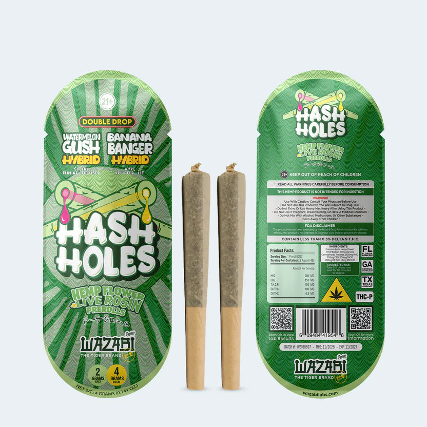 HASH HOLES I THCP | ROSIN JELLY INFUSED